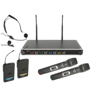 Chord NU4 - C Quad UHF Wireless Microphone System - 5015972193167