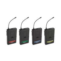 Chord NU4 - N – Quad Wireless Neckband/Lapel Microphone System - 5015972193150