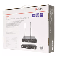 Chord SU20 - H - BY MICROPHONE WIRELESS SYSTEM DUAL HANDHELD 864.8 + 863.1MHZ - 5015972215999