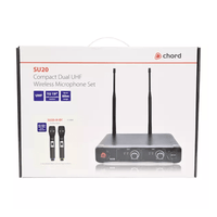 Chord SU20 - H - BY MICROPHONE WIRELESS SYSTEM DUAL HANDHELD 864.8 + 863.1MHZ - 5015972215999