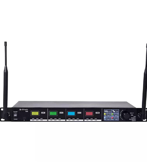 Citronic TU4 - H Quad Handheld UHF Wireless Microphone System 863–865MHz - 5015972235201