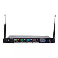 Citronic TU4 - H Quad Handheld UHF Wireless Microphone System 863–865MHz - 5015972235201