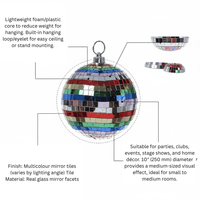 CMB - 10 Colour Mirror Ball 10