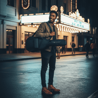 Crossrock CRSG006EBLK Electric Guitar Bag - 6009519494915