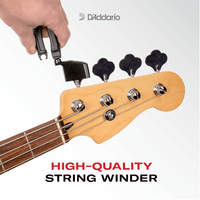D'Addario Planet Waves DP0002 Pro-Winder String Winder & Cutter - Guitar - 00019954932640