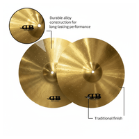 DB Percussion DCY14 14' Hi - Hat Cymbals (Sold as Pair) - 