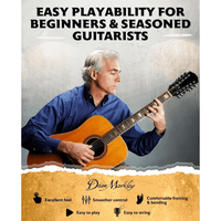 Dean Markley DM2202 12 - String Acoustic Guitar Strings - Light 9 - 46 - 00756004220202