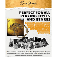 Dean Markley DM2202 12 - String Acoustic Guitar Strings - Light 9 - 46 - 00756004220202