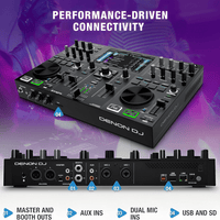Denon DJ PRIME GO – Portable DJ Controller and Mixer - 0694318024539