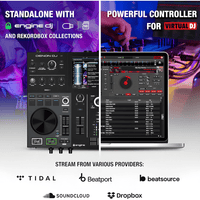 Denon DJ PRIME GO – Portable DJ Controller and Mixer - 0694318024539