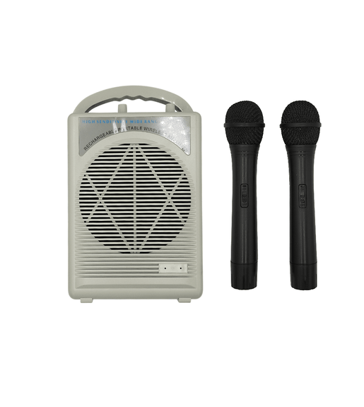Design Acoustics MP-8110 Portable PA System with Cordless Handheld Mic (40W) - 