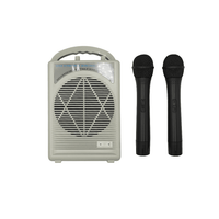 Design Acoustics MP-8110 Portable PA System with Cordless Handheld Mic (40W) - 