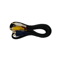 Digitech ALG-110P 4-Channel RCA Male to 4-Channel RCA Male Audio/Video Cable (1.2-Meter - Black) - 