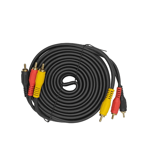 Digitech AVLG-230/5P 3 RCA Male to 3 RCA Male Audio/Video Cable (5m) - 