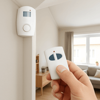 Digitech BPSIRMA2 Wireless Motion Sensor Alarm + 2 Remote - 6009691895142