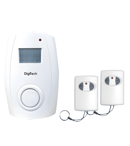 Digitech BPSIRMA2 Wireless Motion Sensor Alarm + 2 Remote - 6009691895142
