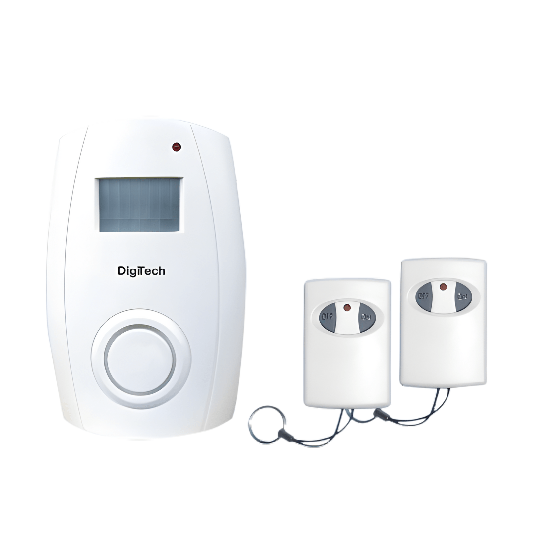 Digitech Sensor Wireless Digitech BPSIRMA2 Wireless Motion Sensor Alarm + 2 Remote Alarms - Philtron