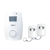 Digitech BPSIRMA3 Alarm Wireless 2 Motion Sensors Infrared 2 Remotes - 6009698970279