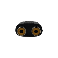 Digitech DA5/P 1 RCA Male to 2 RCA Female Y-Splitter Audio Adapter - 