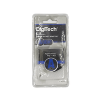Digitech DA5/P 1 RCA Male to 2 RCA Female Y-Splitter Audio Adapter - 