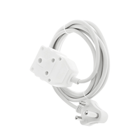 Digitech LE10MEXT16A2.5 Extension Cord 16A 2.5MM With Coupler 3 PIN Socket Heavy Duty 10M White - 7294325845818