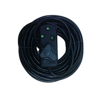 Digitech LE10MEXT16A2.5B Extension Cord 16A 2.5MM With Coupler 3 Pin Socket Heavy Duty Black 10M - 7294325845788