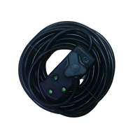 Digitech LE10MEXT16A2.5B Extension Cord 16A 2.5MM With Coupler 3 Pin Socket Heavy Duty Black 10M - 7294325845788