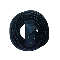 Digitech LE10MEXT16A2.5B Extension Cord 16A 2.5MM With Coupler 3 Pin Socket Heavy Duty Black 10M - 7294325845788