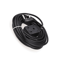 Digitech LE10MEXT16A/BLK Extension Cord 16A With Coupler 3 PIN Socket Medium 10M Black - 6001498218193