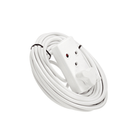 Digitech LE10MEXT16A/PBH Extension Cord 16A heavy duty 1.5mm Coupler 3 PIN Socket 10M White - 7294325845795