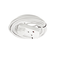Digitech LE10MEXT16A/PBH Extension Cord 16A heavy duty 1.5mm Coupler 3 PIN Socket 10M White - 7294325845795