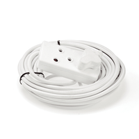 Digitech LE10MEXT16A/PBH Extension Cord 16A heavy duty 1.5mm Coupler 3 PIN Socket 10M White - 7294325845795