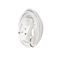Digitech LE10MEXT16A/PBH Extension Cord 16A heavy duty 1.5mm Coupler 3 PIN Socket 10M White - 7294325845795