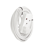 Digitech LE10MEXT16A/PBH Extension Cord 16A With Coupler 3 PIN Socket Medium 10M White - 6004070078314