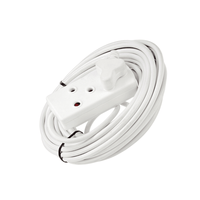 Digitech LE10MEXT16A/PBH Extension Cord 16A With Coupler 3 PIN Socket Medium 10M White - 6004070078314