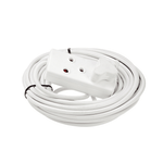 Digitech LE10MEXT16A/PBH Extension Cord 16A With Coupler 3 PIN Socket Medium 10M White - 6004070078314