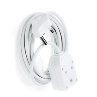 DIGITECH LE20MEXT2.5/PBH Extension Cord 16A 2.5MM With Coupler 3 PIN Socket 20M White Heavy Duty - 6001498013958