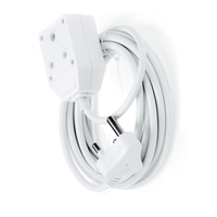 DIGITECH LE20MEXT2.5/PBH Extension Cord 16A 2.5MM With Coupler 3 PIN Socket 20M White Heavy Duty - 6001498013958