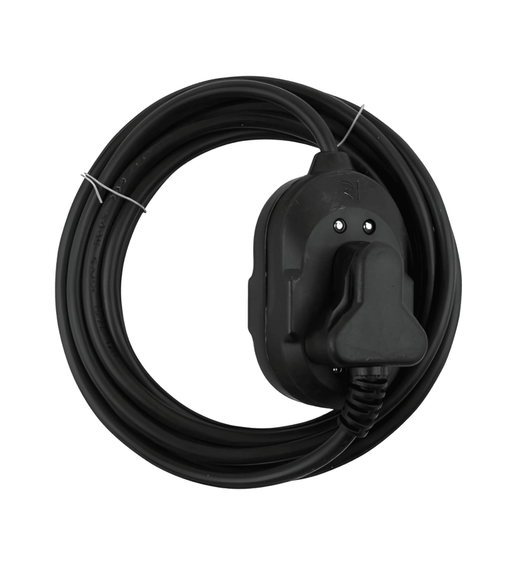 Digitech LE3MEXT16A/BLK Extension Cord 2 X 3 PIN 16A Medium 3M - 6001498046277
