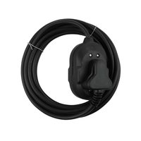 Digitech LE3MEXT16A/BLK Extension Cord 2 X 3 PIN 16A Medium 3M - 6001498046277