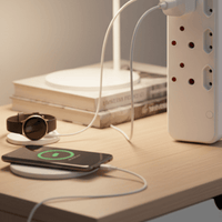 Digitech LEM08DIGI 8 - Way Unswitched Multiplug: High Capacity, Mixed Sockets, Fire Retardant - 6001498188953