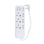 Digitech LEM08DIGI 8 - Way Unswitched Multiplug: High Capacity, Mixed Sockets, Fire Retardant - 6001498188953