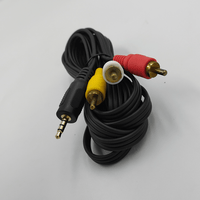 Digitech LM-250P 3.5mm 4-Pole Jack to 3 x RCA Male Plug Cable 1.2m - 