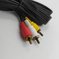 Digitech LM-250P 3.5mm 4-Pole Jack to 3 x RCA Male Plug Cable 1.2m - 