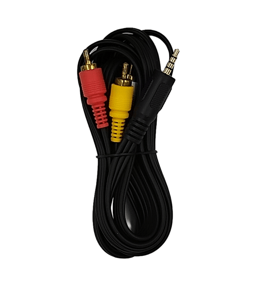 Digitech LM-250P 3.5mm 4-Pole Jack to 3 x RCA Male Plug Cable 1.2m - 