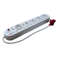 Digitech SA156D Multiplug 10 Way 5 x 3 PIN 16A + 4 x 2 PIN 5A + Schuko Surge Plug - 6009636901549