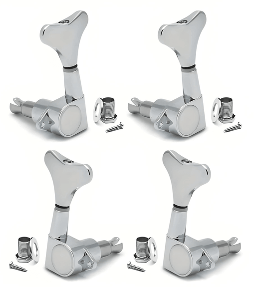 Dixon SKG443CR Guitar Machine Head Bass - Pack of 4 - 
