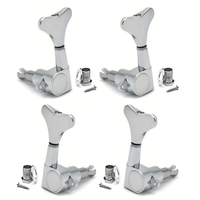 Dixon SKG443CR Guitar Machine Head Bass - Pack of 4 - 