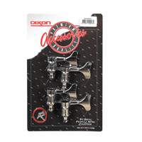 Dixon SKG443CR Guitar Machine Head Bass - Pack of 4 - 