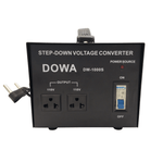 Dowa TRF TC1000 1000W Enclosed Step-Down Voltage Converter (220V to 110V) - 